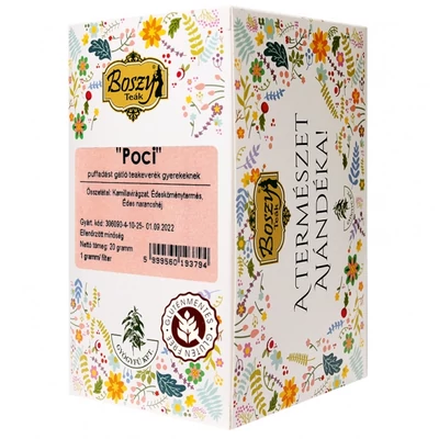 Boszy Poci puffadásgátló teakeverék  20x1g