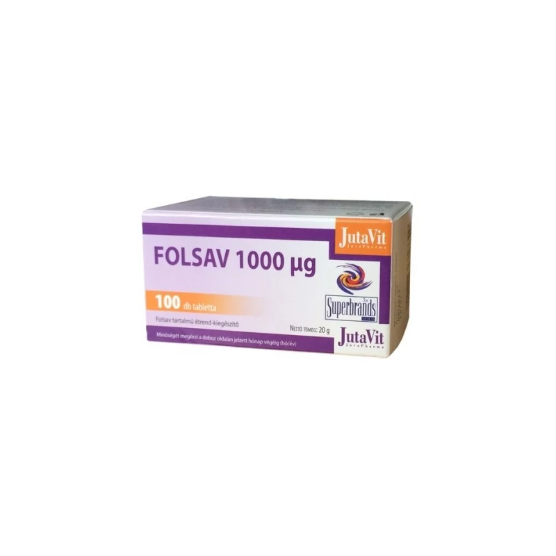 Jutavit Folsav 1000mcg 100x