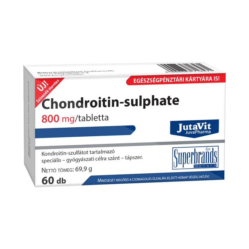 Jutavit Chondroitin-sulphate tabletta 800mg 60x
