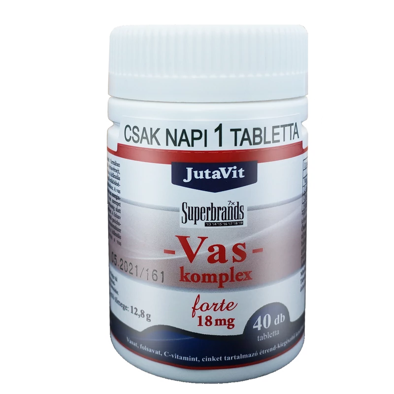JutaVit Vas komplex forte 18mg 40x