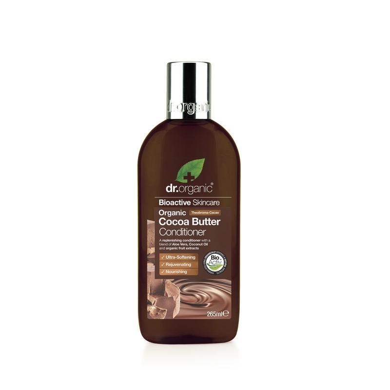 Dr. Organic Hajkondicionáló bio kakaóvajjal • 265 ml