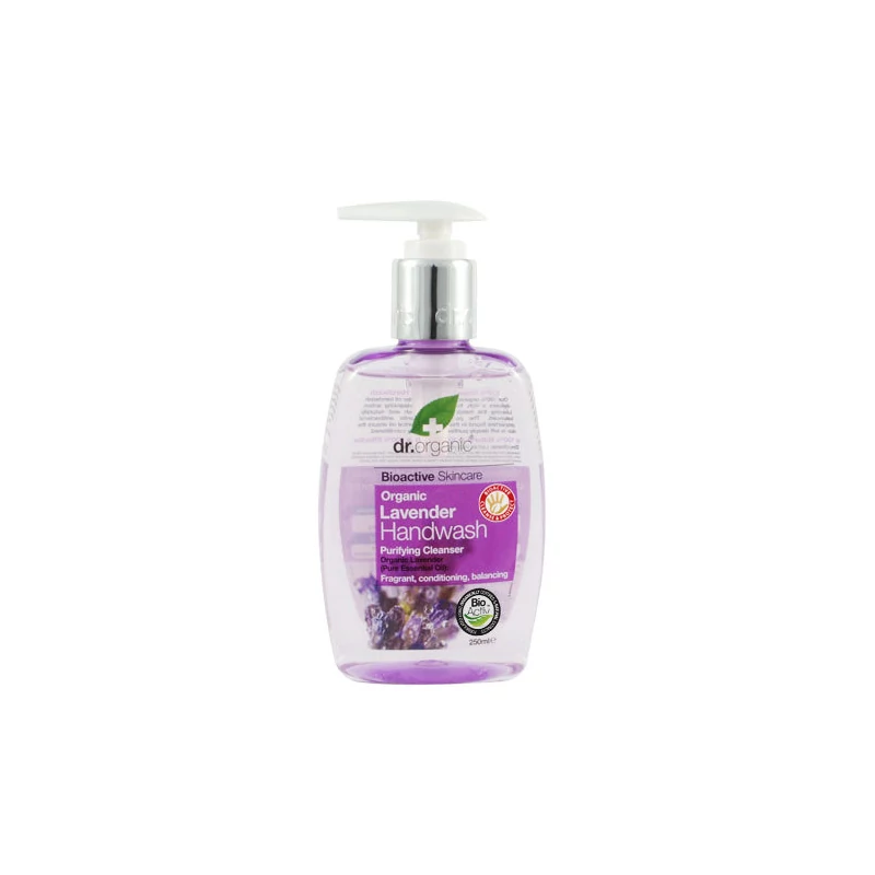 Dr. Organic Folyékony szappan Bio levendulával • 250 ml