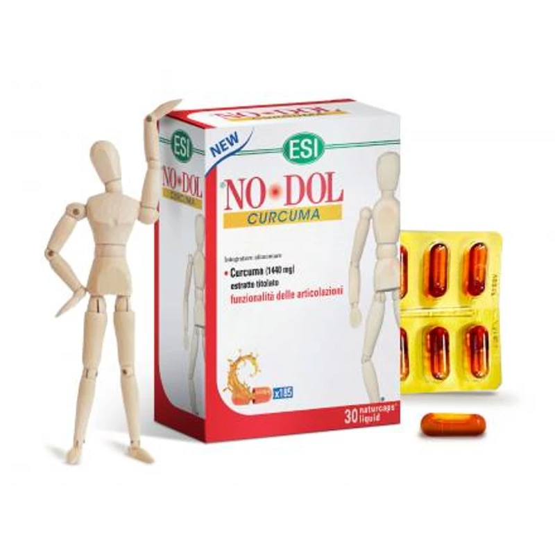 ESI® NO-DOL® Micellás kurkuma kivonat - 185-ször magasabb biohasznosulással a kurkuma porral szemben!