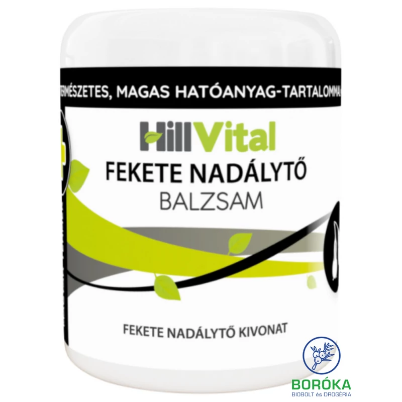HILLVITAL fekete nadálytő BALZSAM 250ml