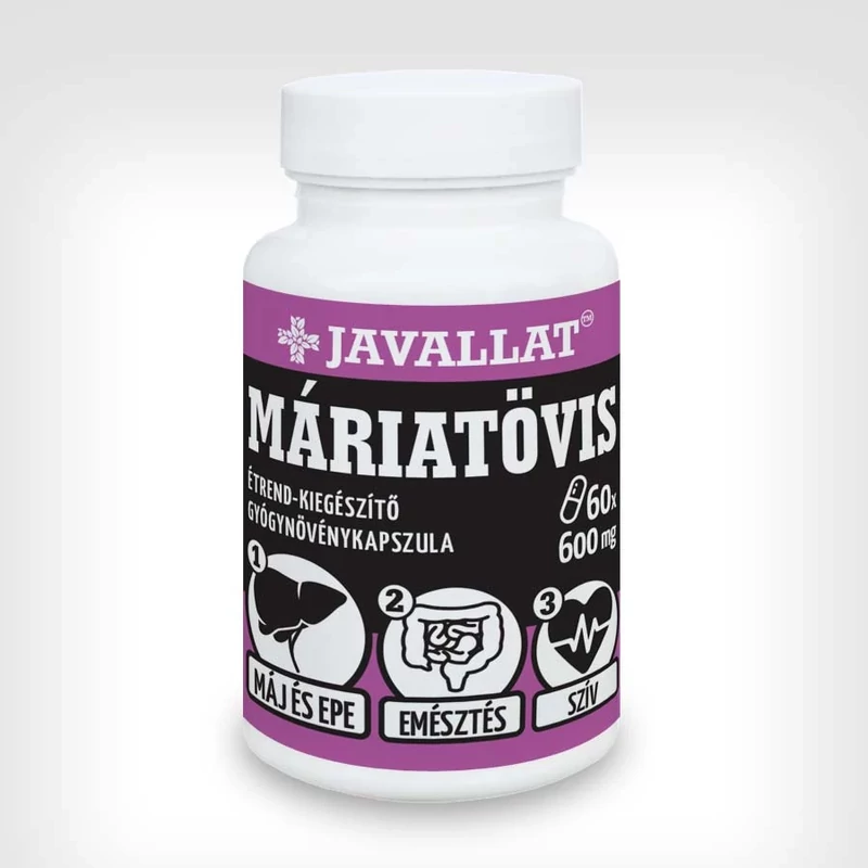 Javallat Máriatövis kapszula 60x