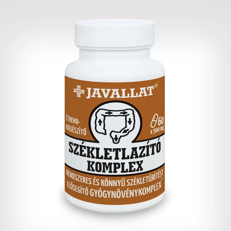 Javallat komplex székletlazító kapszula 60x