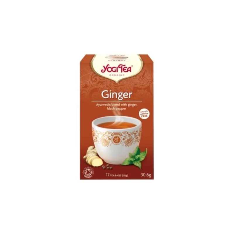 Yogi bio tea gyömbéres 17x