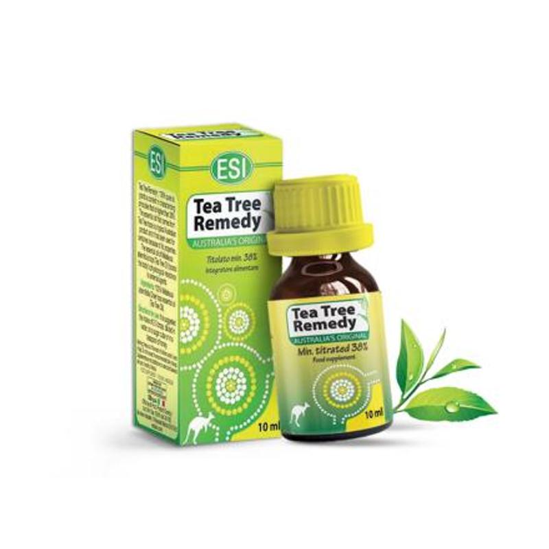 ESI® 100%-os tisztaságú Ausztrál Teafa olaj - Garantált 38 % feletti aktív hatóanyag (össz terpén) tartalom! 10ml