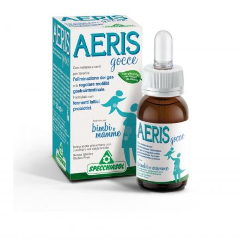Specchiasol® AERIS csepp – Bifidobacterium infantis és gyógynövények a megfelelő bélmozgásért