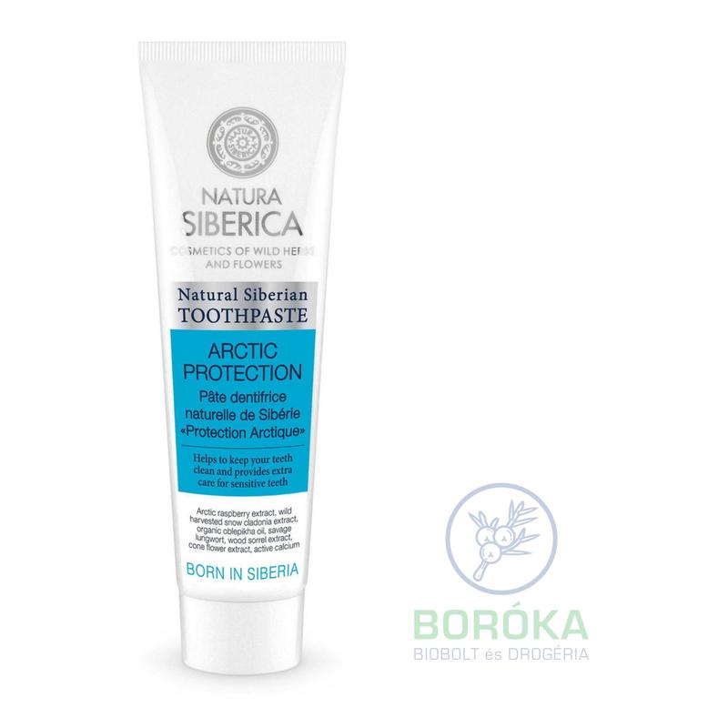Natura Siberica "Arctic Protection" Fluoridmentes fogkrém érzékeny fogakra • 100 g