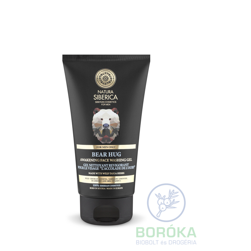Natura Siberica Frissítő arcisztító gél férfiaknak • 150ml