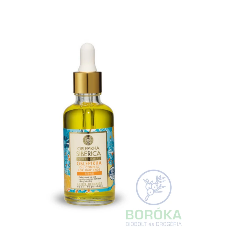 Natura Siberica Homoktövis hajvégápoló olaj • 50ml