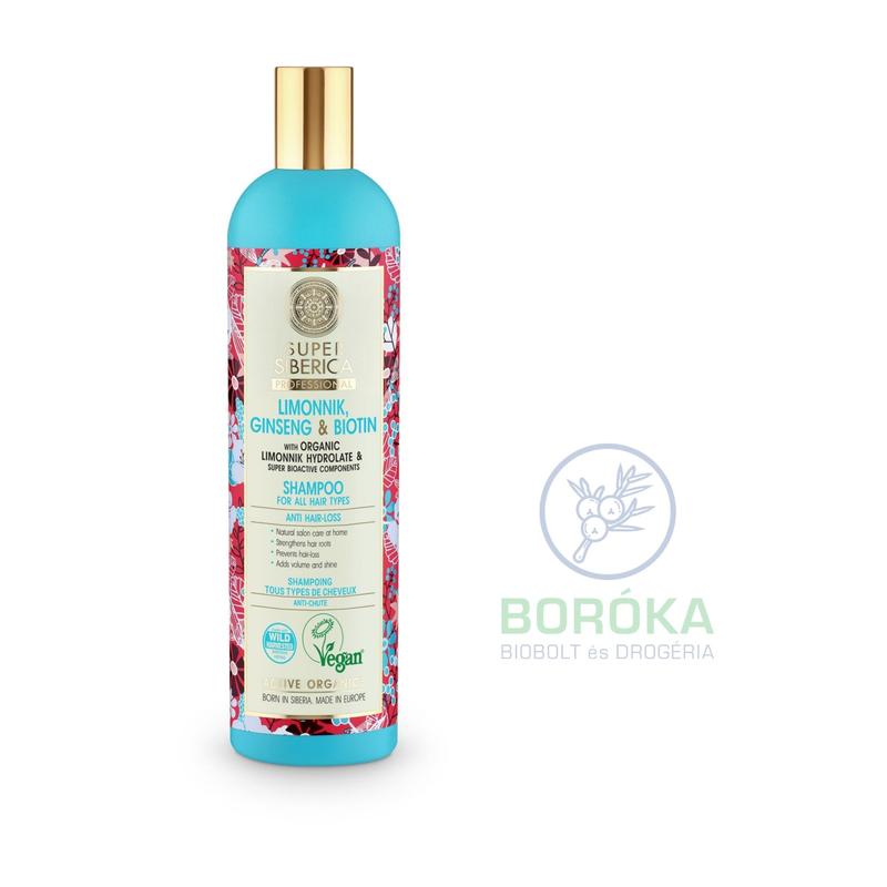 Natura Siberica Hajhullás elleni sampon minden hajtípusra • 400 ml