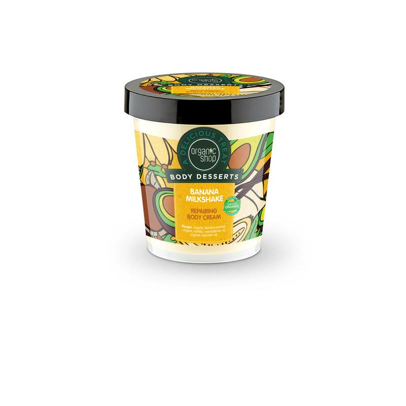Organic Shop Regeneráló testápoló "Banán shake"