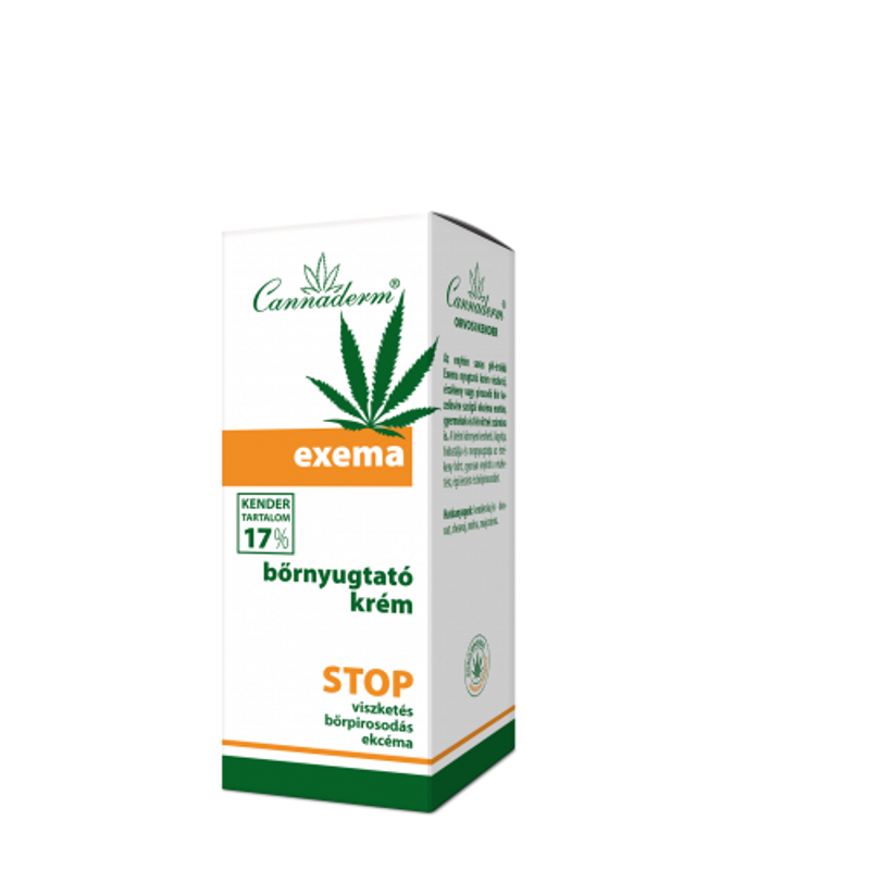 Cannaderm Exema Bőrnyugtató Krém