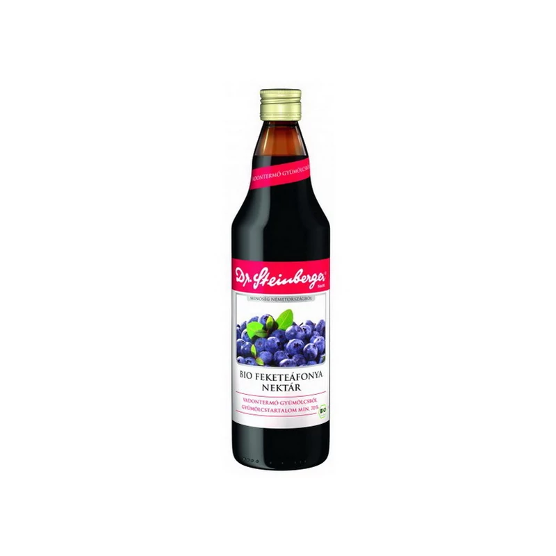 Dr Steinberger Feketeáfonya nektár bio 750ml