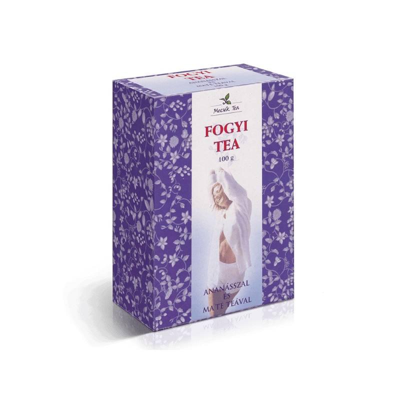 Mecsek Fogyi tea ananásszal és mate teával 100g