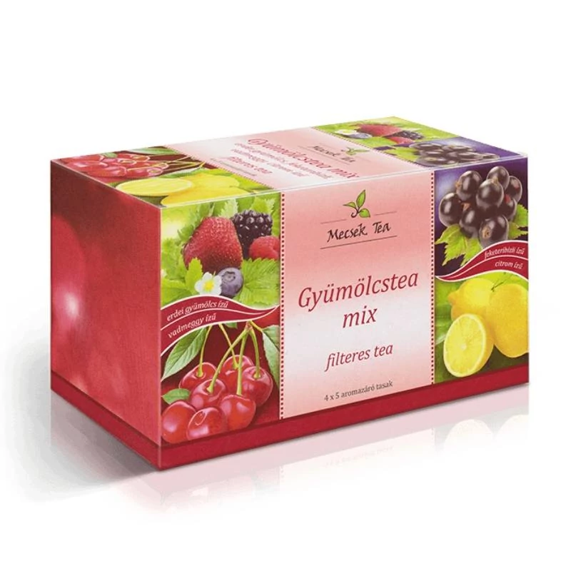 Mecsek Gyümölcstea gyümölcs mix filteres 20x