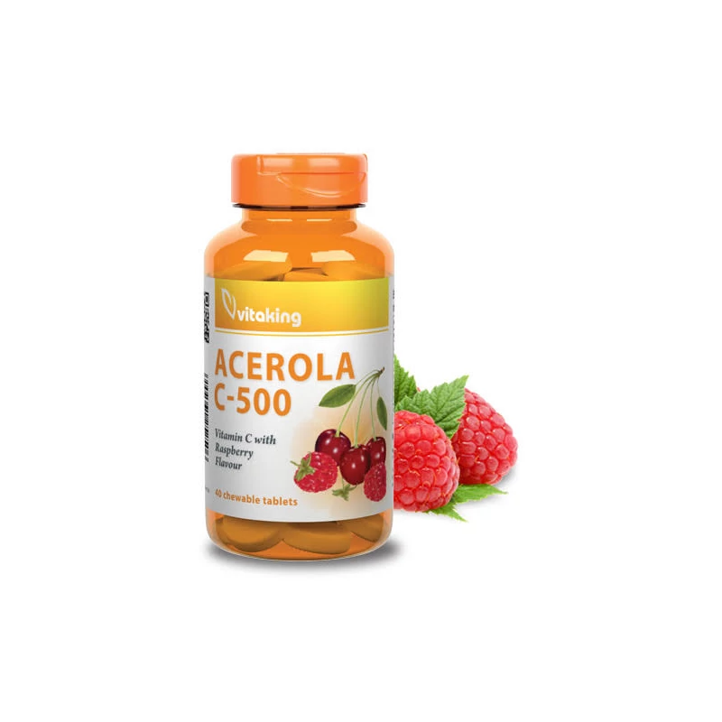 VITAKING ACEROLA C-500 RÁGÓTABLETTA
