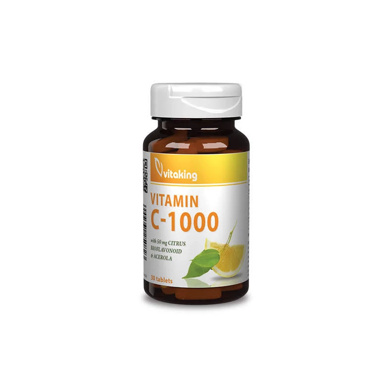 VITAKING C-VITAMIN 1000MG BIOF. (30)
