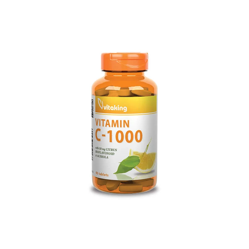 VITAKING C-VITAMIN 1000MG BIOF. (90)