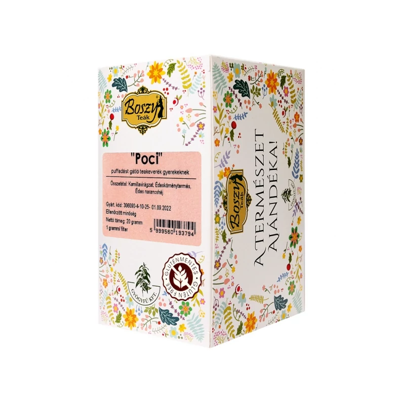 Boszy Poci puffadásgátló teakeverék  20x1g