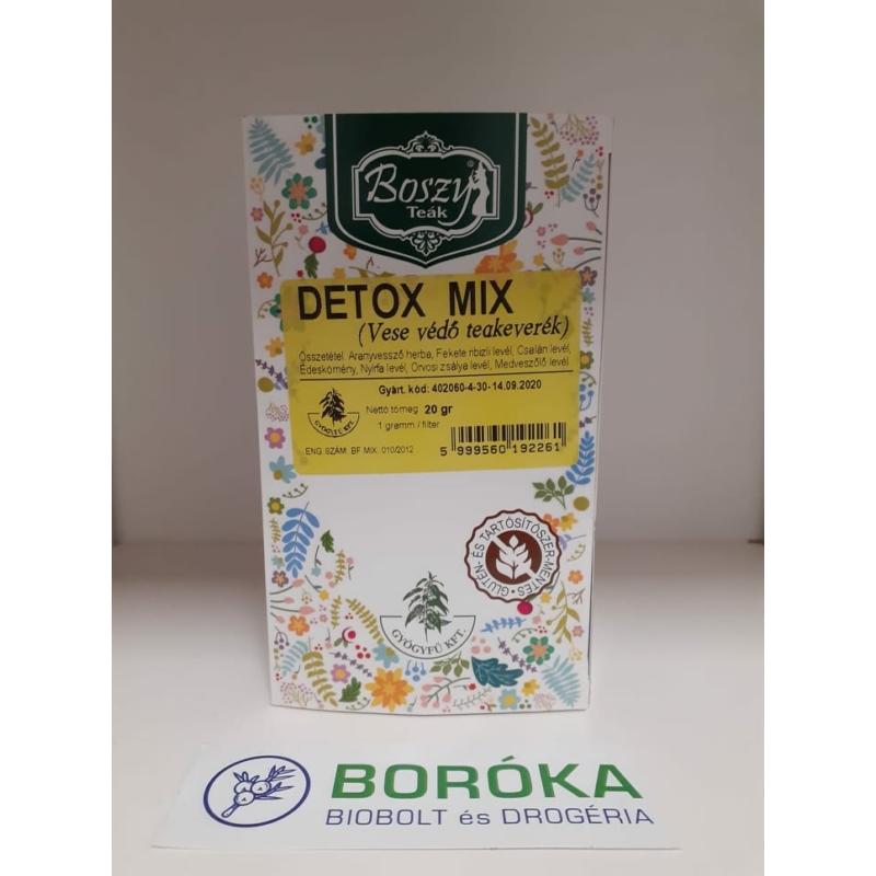 Boszy Detox-mix vese védő teakeverék  20x1g