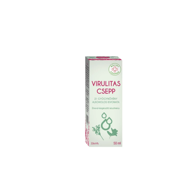 Bálint cseppek - VIRULITAS csepp 50 ml